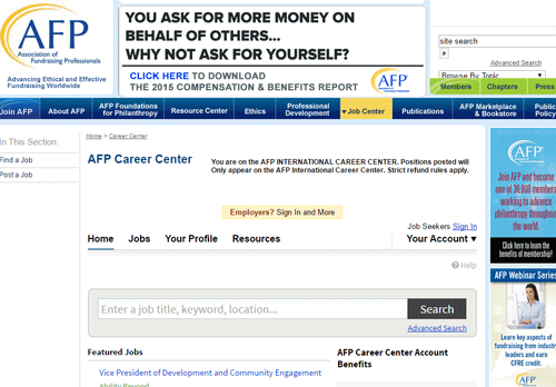 AFP Job Site